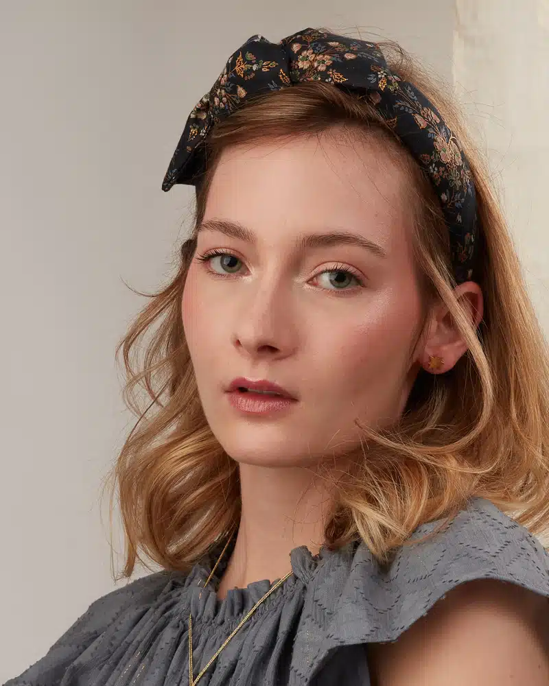 Serre-tête fleuri, style liberty BILLIE