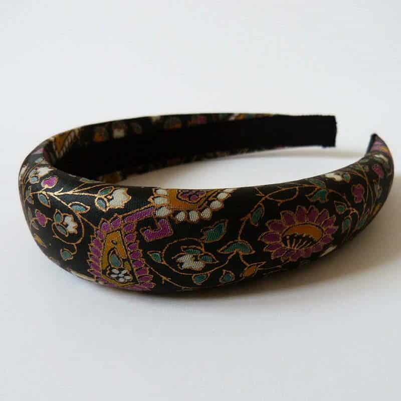 Serre-tête à motif paisley LÉON