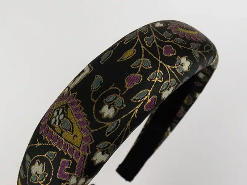 Serre-tête à motif paisley LÉON
