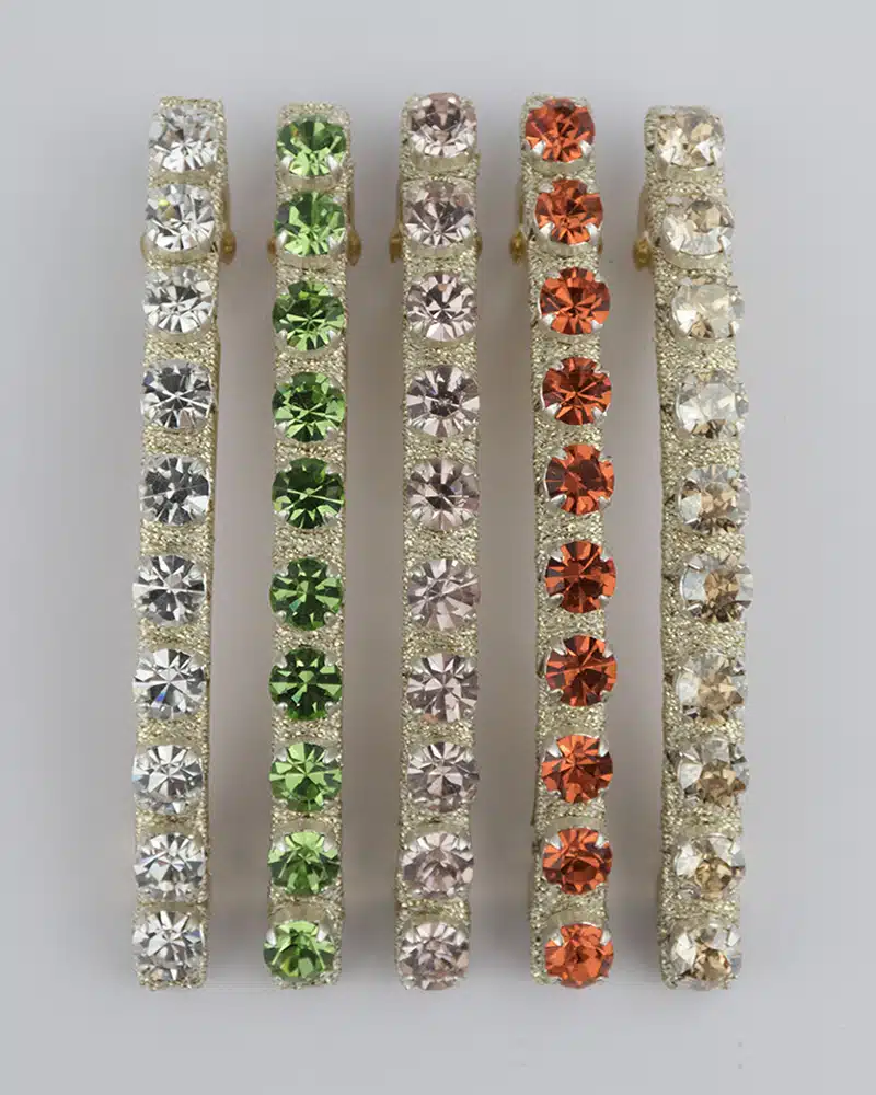 Barrette à gross strass colorés LOU