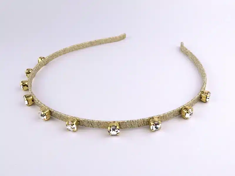 Bijou de cheveux strass brillant cristal pour un mariage